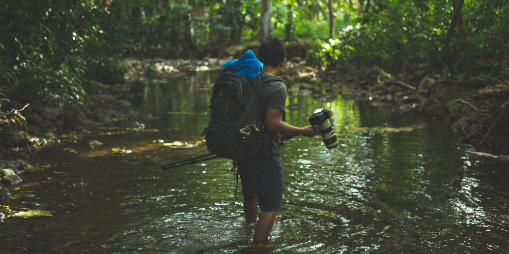 Camera in Water