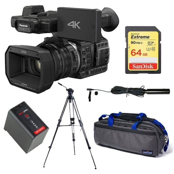 Panasonic HC-X1000 4K Ultra HD Camcorder Package