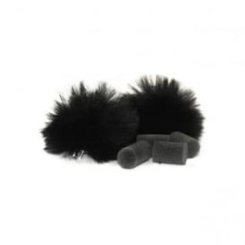 065501 Black Lavalier Windjammer  - pair