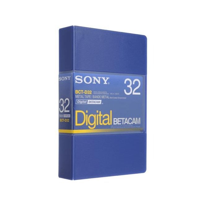 Sony 10x  BCT-D32 Digital Betacam Cassettes Bundle, used