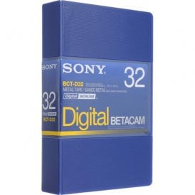 10x Sony BCT-D32 Digital Betacam Cassettes Bundle, used