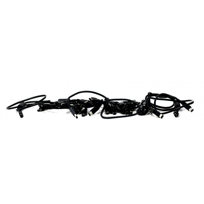11x FireWire 400 to 400 cables, big bundle, used