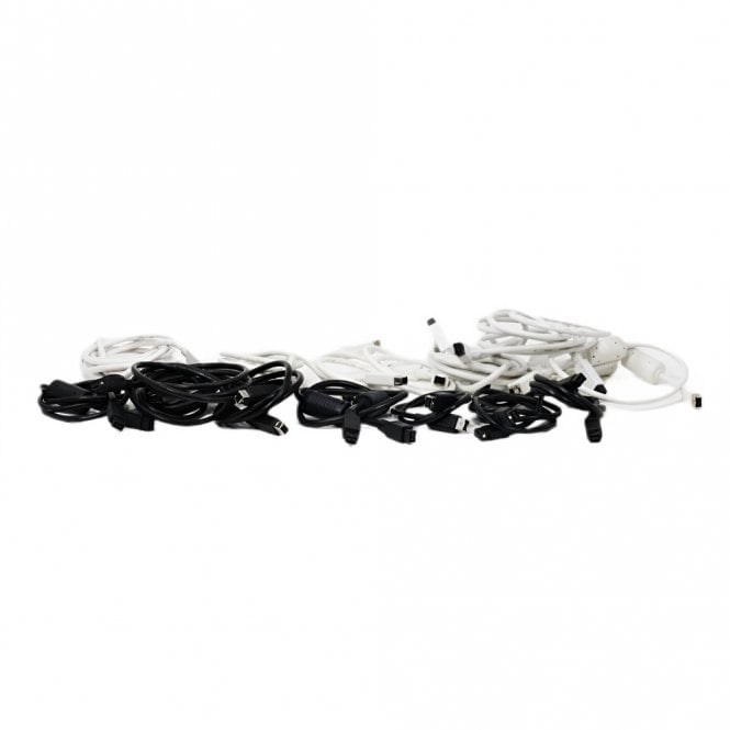 16x FireWire 800 to 800 cables, big bundle, used