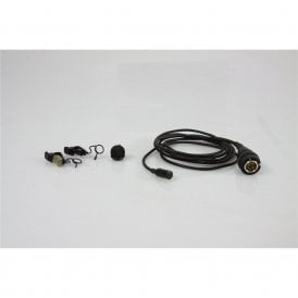 2 x Sony ECM-88BC Omni-Directional Miniature Lavalier Mic 4-pin connector, used