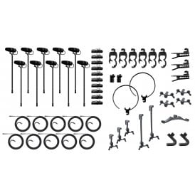 4099 Rock Touring Kit, 10 Mics and Accessories, Extreme SPL