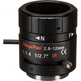 4MP CS Mount 2.8-12mm F1.4 Auto-Iris Zoom Lens