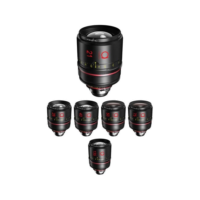 Angenieux Optimo Prime Silver Lens Set (21, 28, 40, 50, 75 & 135mm)