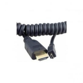 Micro to Full HDMI Coiled Cable (11.8 to 17.7")