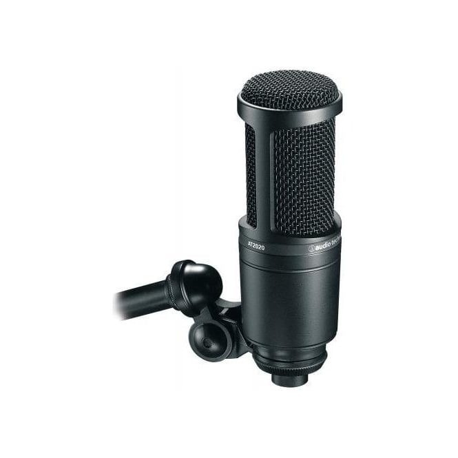 Audio-Technica AT2020 Cardioid Condenser Large Diaphragm Microphone