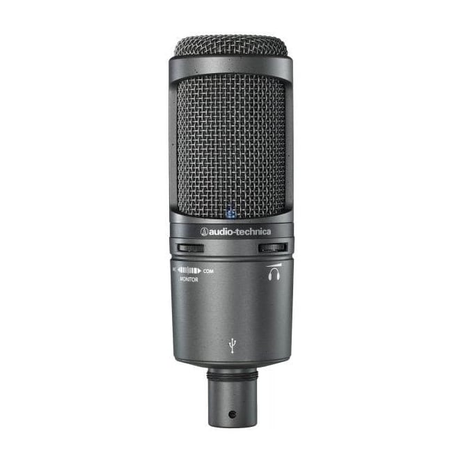 Audio-Technica AT2020USBPLUS Cardioid Condenser USB Microphone