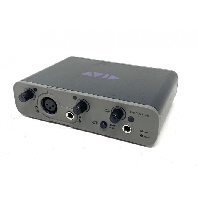 Avid  Fast Track Solo Audio USB Interface, used