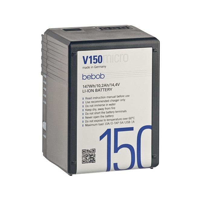 Bebob  V150MICRO 14.4V, 147Wh V-Mount Li-Ion Battery