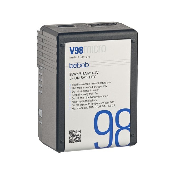 Bebob  V98MICRO 14.4V, 98Wh V-Mount Li-Ion Battery