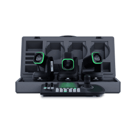 3x X1 Ultra Black with with KDB PTZ Controller