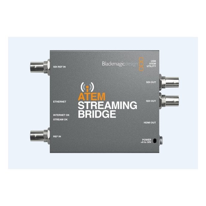 Blackmagic Atem Streaming bridge
