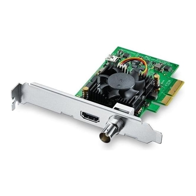 Blackmagic BMD-BDLKMINIREC4K Low profile PCIe capture card feat 6G-SDI and HDMI 2.0a, incl HDR