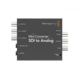 BMD-CONVMBASA Convert from SDI to analogue in HD/SD, plus balanced AES/EBU and analogue audio