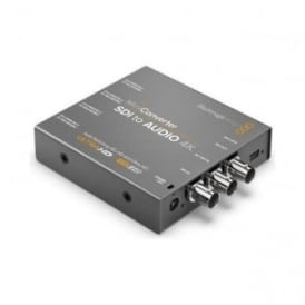 BMD-CONVMCSAUD4K SD/HD/3G-SDI audio de embedder to 8 ch AES/EBU or 4 ch analogue audio