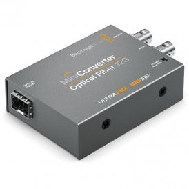 BMD-CONVMOF12G Converts SDI to optical fiber and optical fiber to SDI in both directions