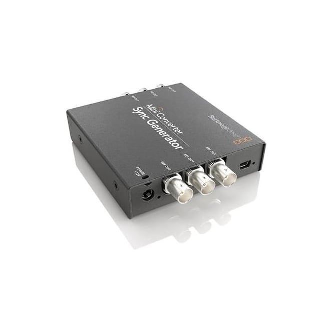 Blackmagic BMD-CONVMSYNC Tri-Sync and Black Burst generator with 6 video reference outputs for SD and HD