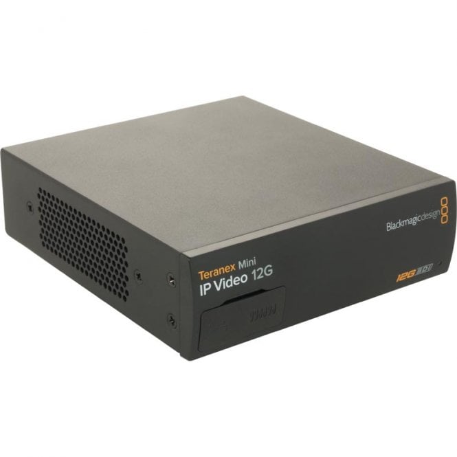 Blackmagic BMD-CONVNTRM/OB/IPV Convert video to IP and route it over your existing ethernet network