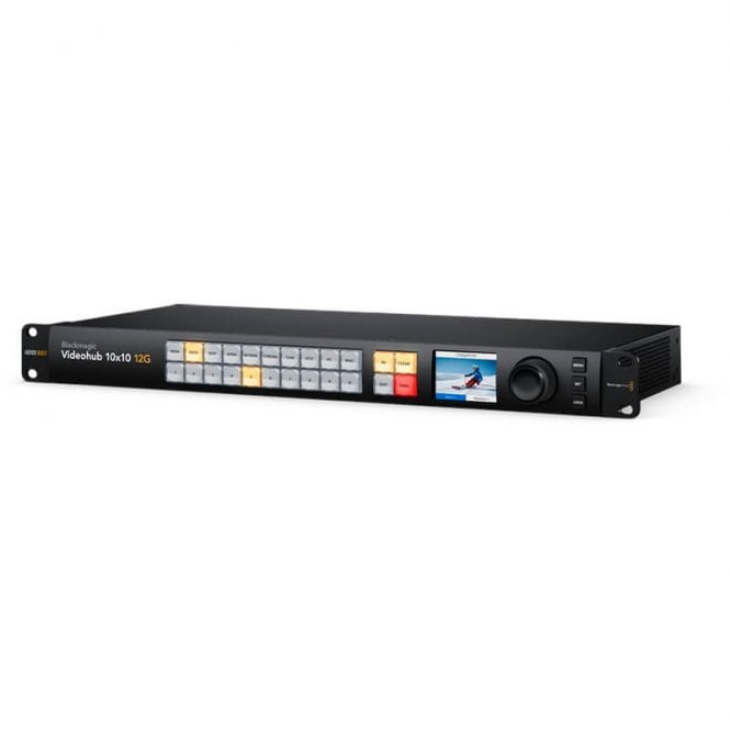Blackmagic BMD-VHUBSMAS12G1010 Videohub 10x10 12G Video Router
