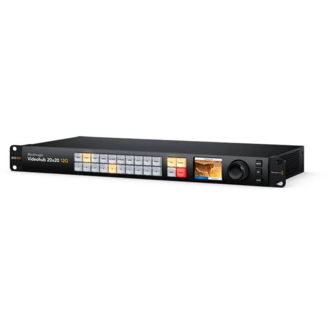 Blackmagic BMD-VHUBSMAS12G2020 Videohub 20x20 12G Video Router