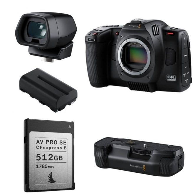 Blackmagic  Cinema Camera 6K package d