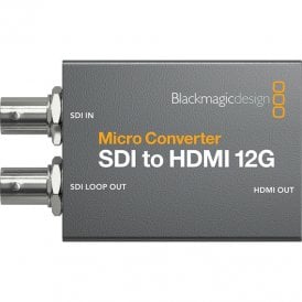 BLACKMAGIC Micro Converter SDI to HDMI 12G- no PSU
