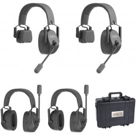 2S-2D-EU KUMINIK8 Duplex Digital Wireless Headset with Hardcase - Mixed 4 Pack