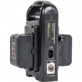 CAME-TV 99W light mini battery with 2 D-taps