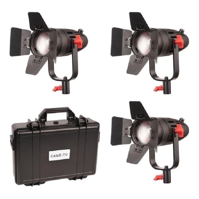 CAME-TV B30-3KIT 3 Pcs Boltzen 30w Fresnel Fanless Focusable Led Daylight