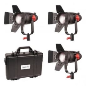 B30-3KIT 3 Pcs Boltzen 30w Fresnel Fanless Focusable Led Daylight