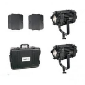 B60-2KIT 2 Pcs Boltzen 60w Fresnel Fanless Focusable Led Daylight