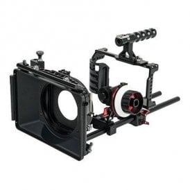 BMPCC2-B3KIT Rig Mattebox A B Follow Focus 15mm Rod For Blackmagic Pocket Cinema Camera