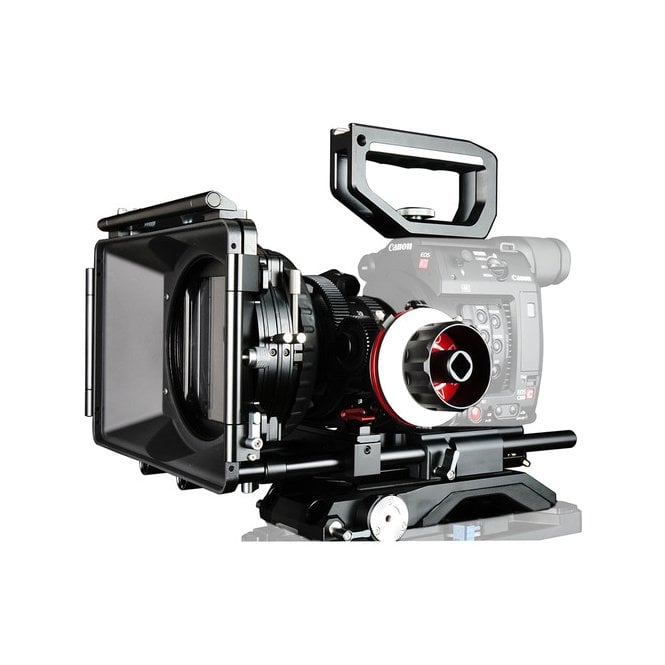 CAME-TV C200-KT03 Shoulder Rig with Matte Box & Follow Focus for Canon EOS C200 Cinema Camera