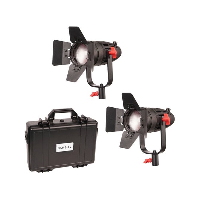 CAME-TV F-55W-2KIT 2 Pcs Boltzen 55w Fresnel Focusable Led Daylight