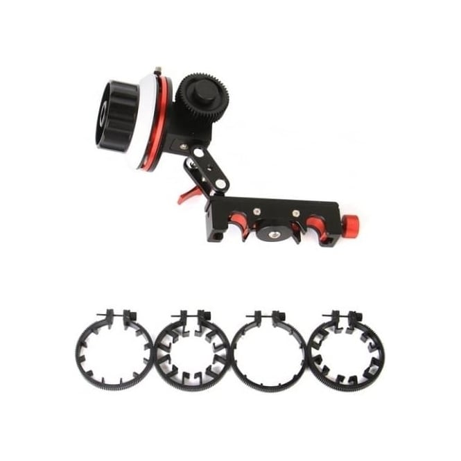 CAME-TV FF01 Follow Focus FF-01 With A/B Hard Stops For 15mm Rod