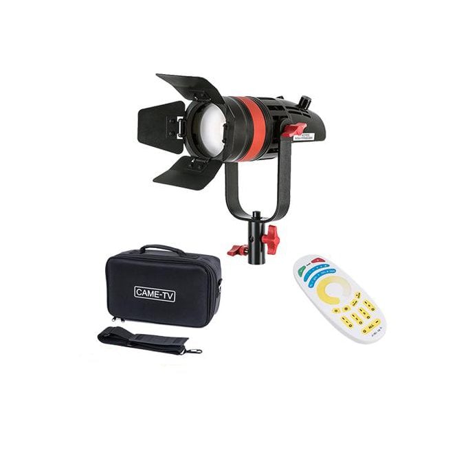 CAME-TV Fresnel Focusable LED Bi-Color With Bag