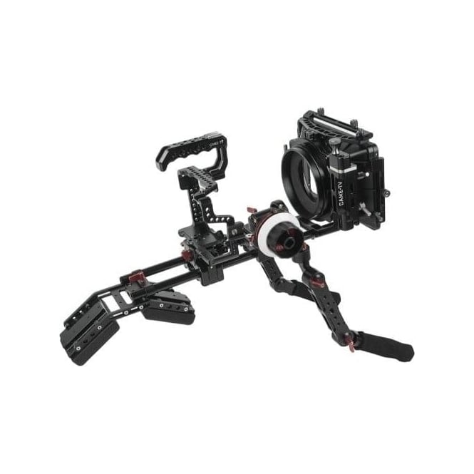 CAME-TV GH5-PLUS-5KIT Protective Cage Plus For GH5 Camera Rig With Hand Grip Support