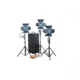 J3300 Fresnel Tungsten Spot Light Video Continuous Light - 3Pcs