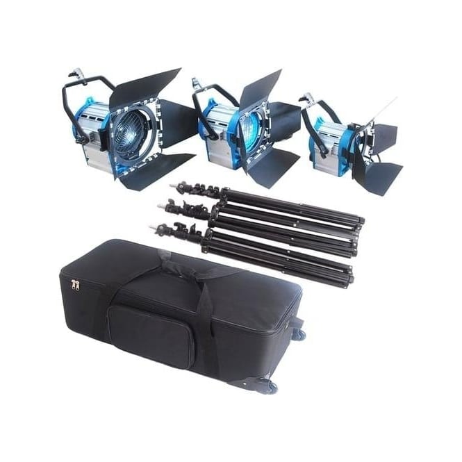 CAME-TV J3610 Dimmer + Tungsten Studio Video Spot Light - 4Pcs