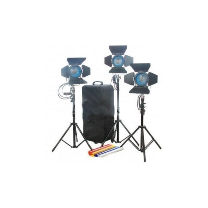 CAME-TV J6300 Tungsten Fresnel Light Spot Video Studio Continuous Light - 3 -650