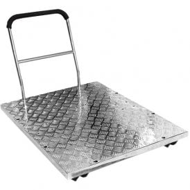 JX1100-4S2C Dolly Platform System With 4 Straight and 2 Curved Locking Tracks