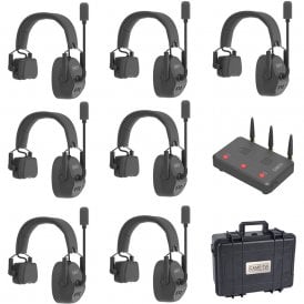 KUMINIK8-7-EU KUMINIK8 Duplex Digital Wireless Headset with Hardcase - 7 Pack