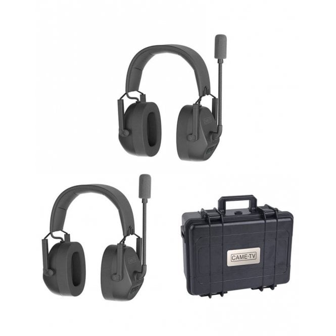 CAME-TV  Kuminik8 duplex digital wireless headphones double earpiece 2pcs