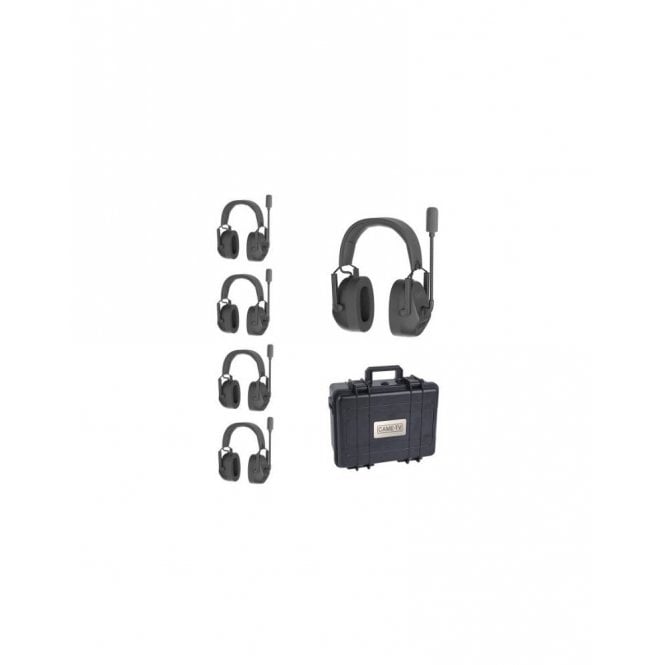 CAME-TV  Kuminik8 duplex digital wireless headphones  double earpiece 5pcs