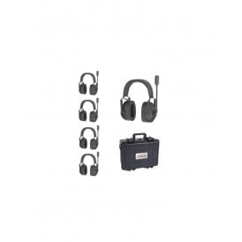 CAME-TV Kuminik8 duplex digital wireless headphones  double earpiece 5pcs