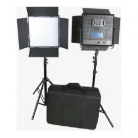 L1024D2KIT High CRI 2 X 1024 LED Video 5600K Broadcast Panel Light