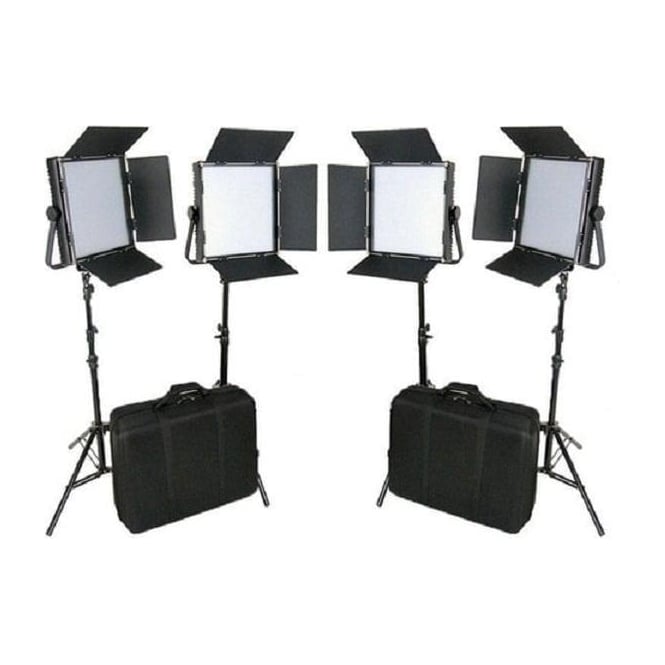 CAME-TV L1024D4KIT High CRI 4 X 1024 LED Video Panel Broadcast 5600K Lights